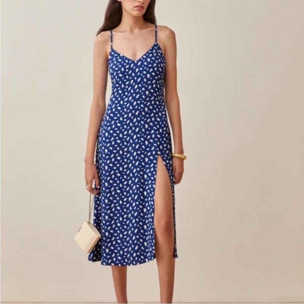 Reformation Crimini Dress - Moray - Size 2